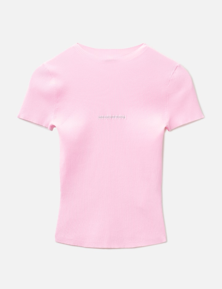 알렉산더왕 Knit Logo Short Sleeves T-Shirt