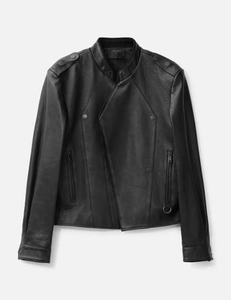 TEAM WANG design Acceptance Leather Jacket