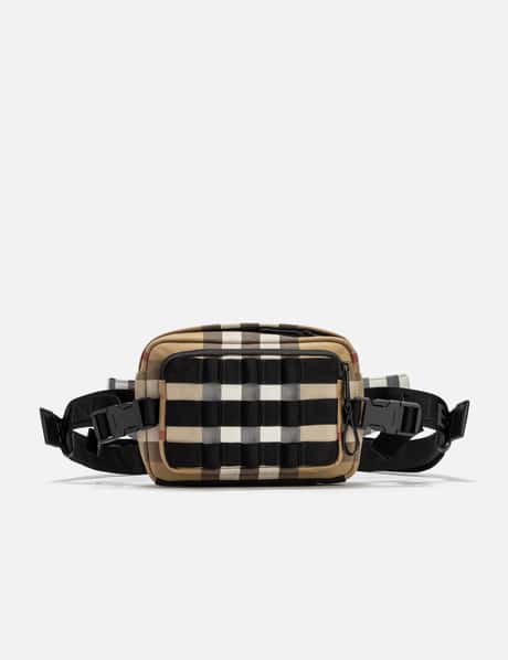 Burberry Exaggerated Check Paddy Belt Bag
