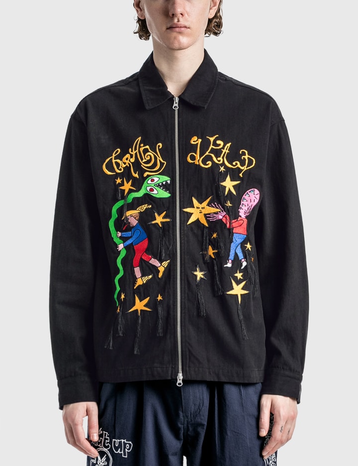 STARWALKER ZIP FRONT SHIRT Placeholder Image