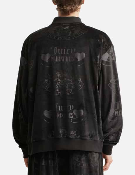 X Juicy Couture Crest Velour Quarter Zip view 13
