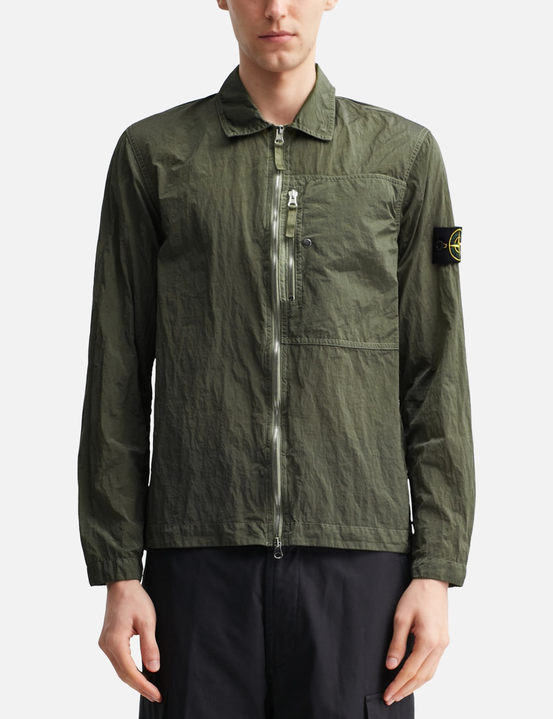 Nylon Metal In ECONYL® Overshirt view 12