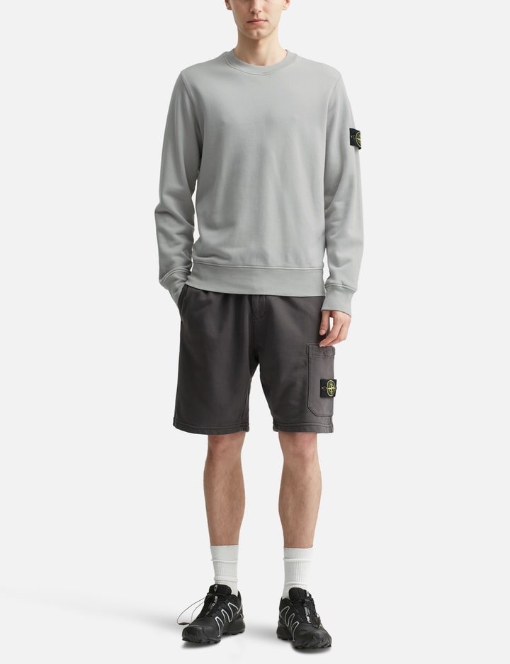 Stone Island Organic Cotton Fleece Sweatshirt