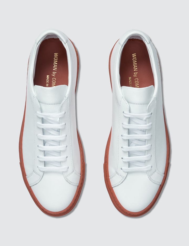 Achilles Low Trainers With Colored Sole Placeholder Image