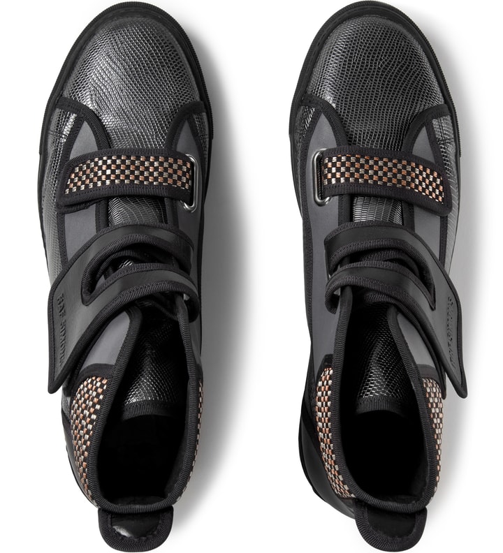 Black High Velcro Sneakers Placeholder Image