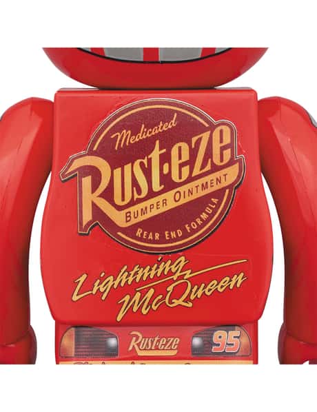 Bearbrick x Disney Pixar Lightning McQueen 1000% Red - US