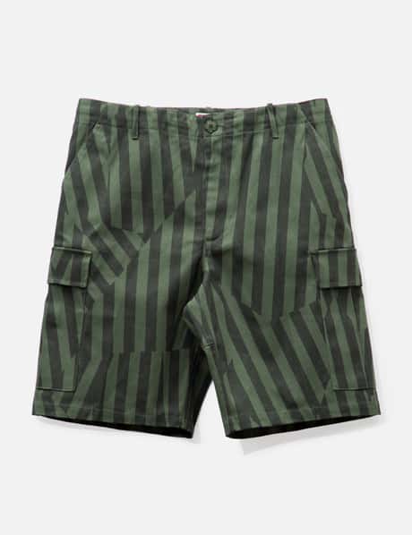 Kenzo Dazzle Stripe Cargo Shorts
