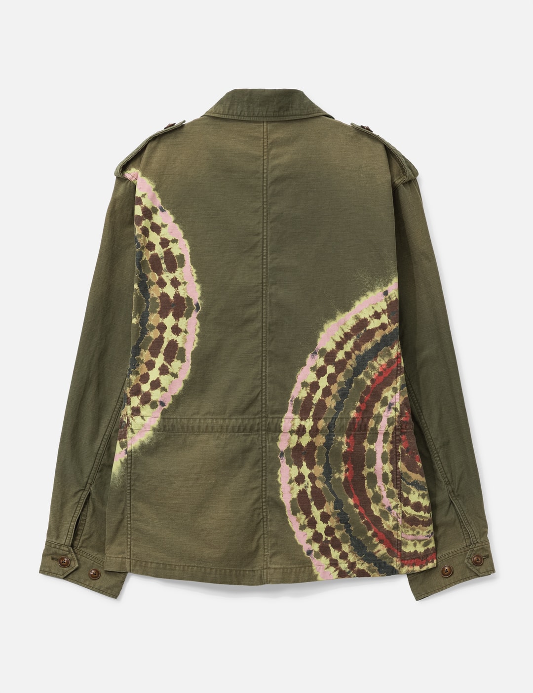 Tie-Dye Military Jacket view 9