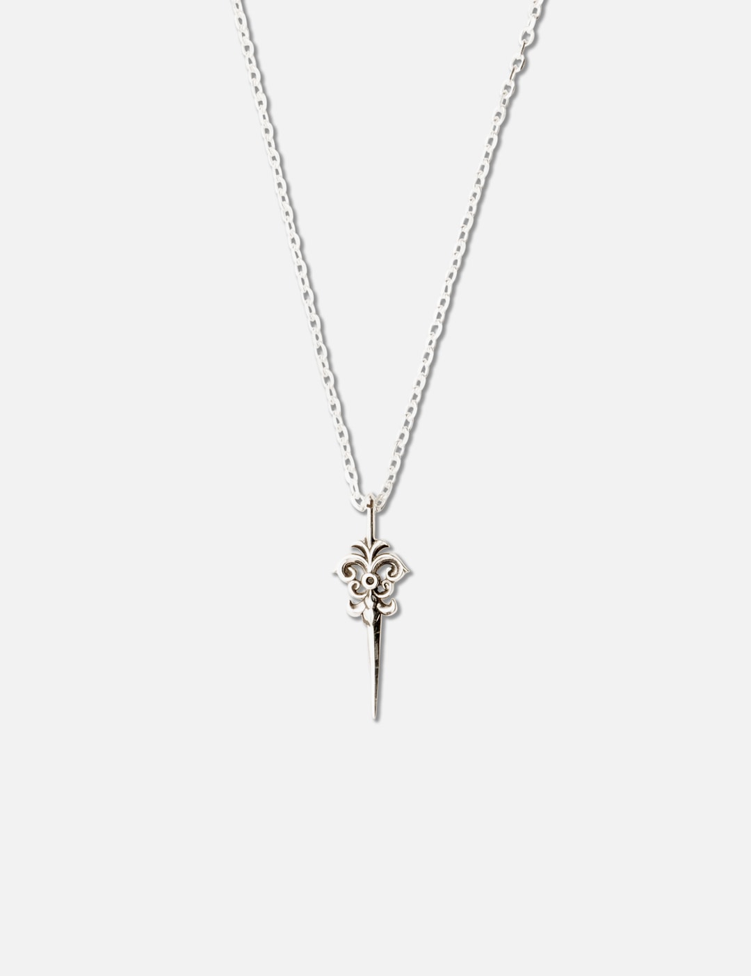 Sword Pendant Oxidised Necklace view 5