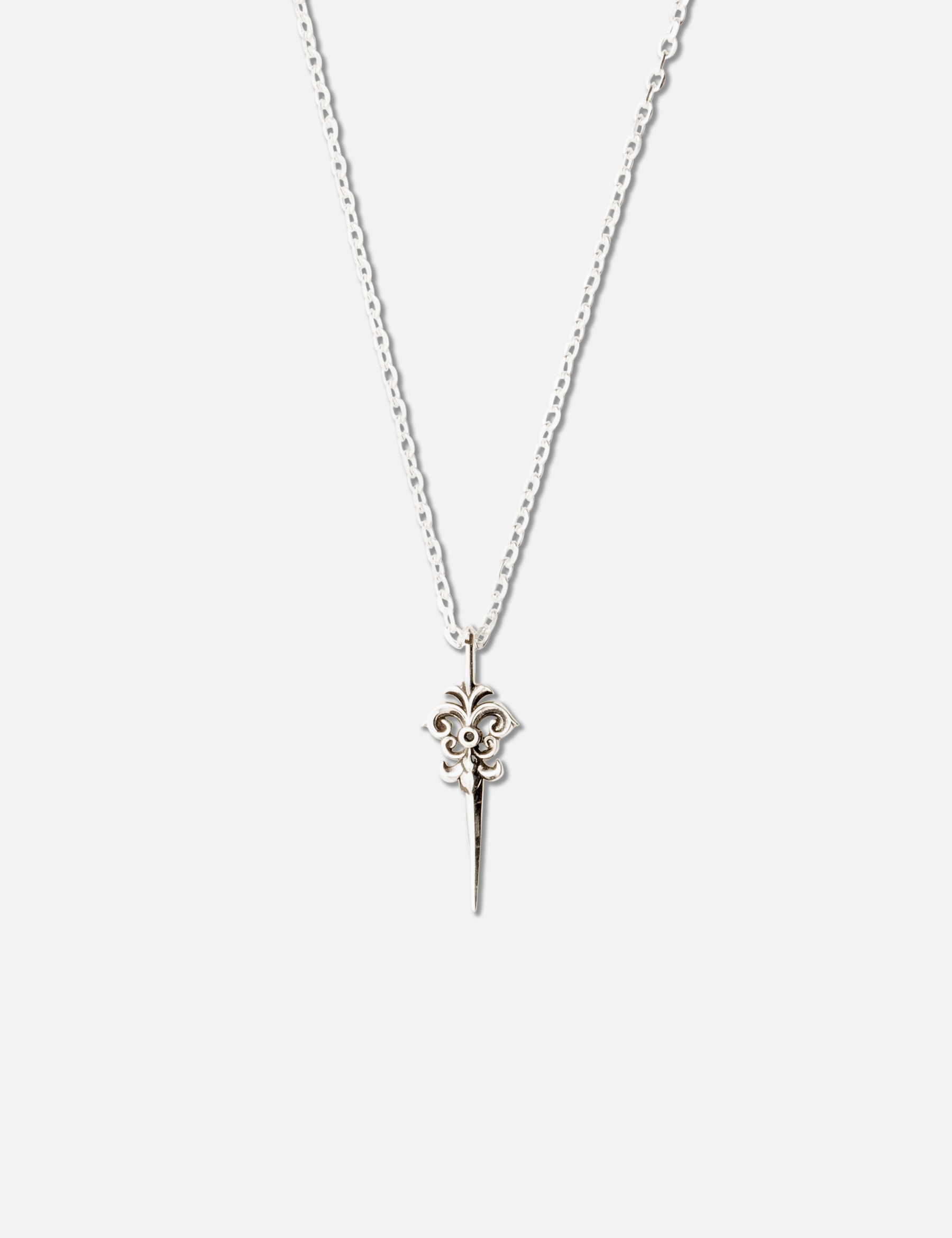 Sword Pendant Oxidised Necklace view 10
