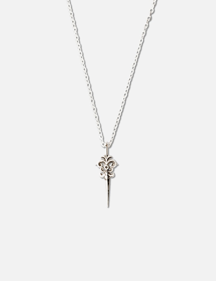 MIDNIGHTFACTORY Sword Pendant Oxidised Necklace