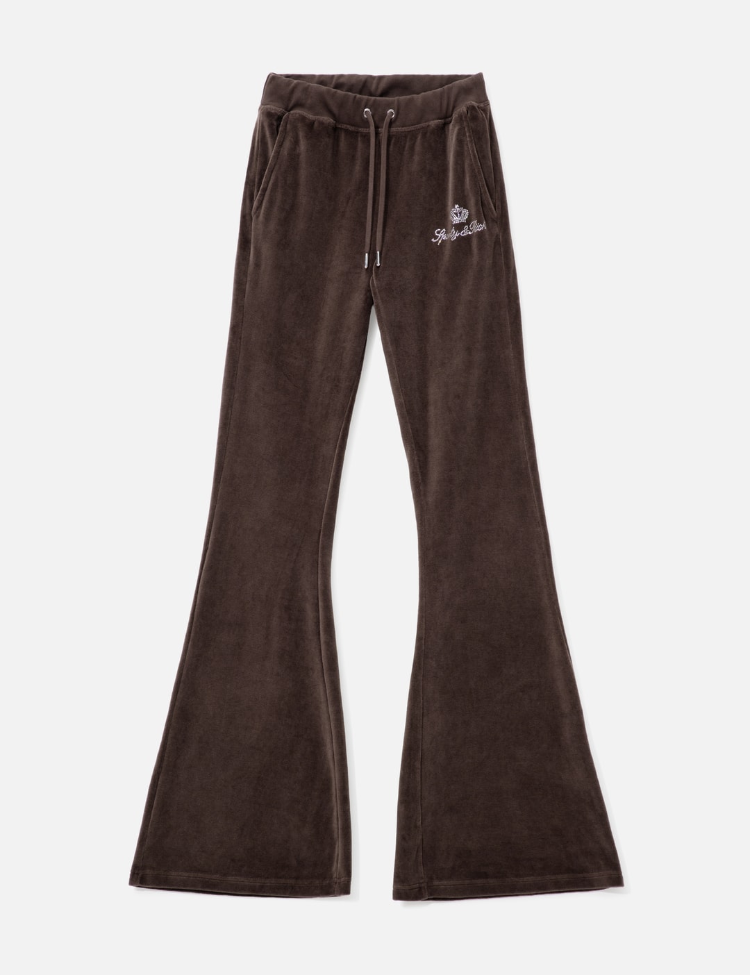 & Rich X Juicy Couture Script Velour Sweatpant view 7