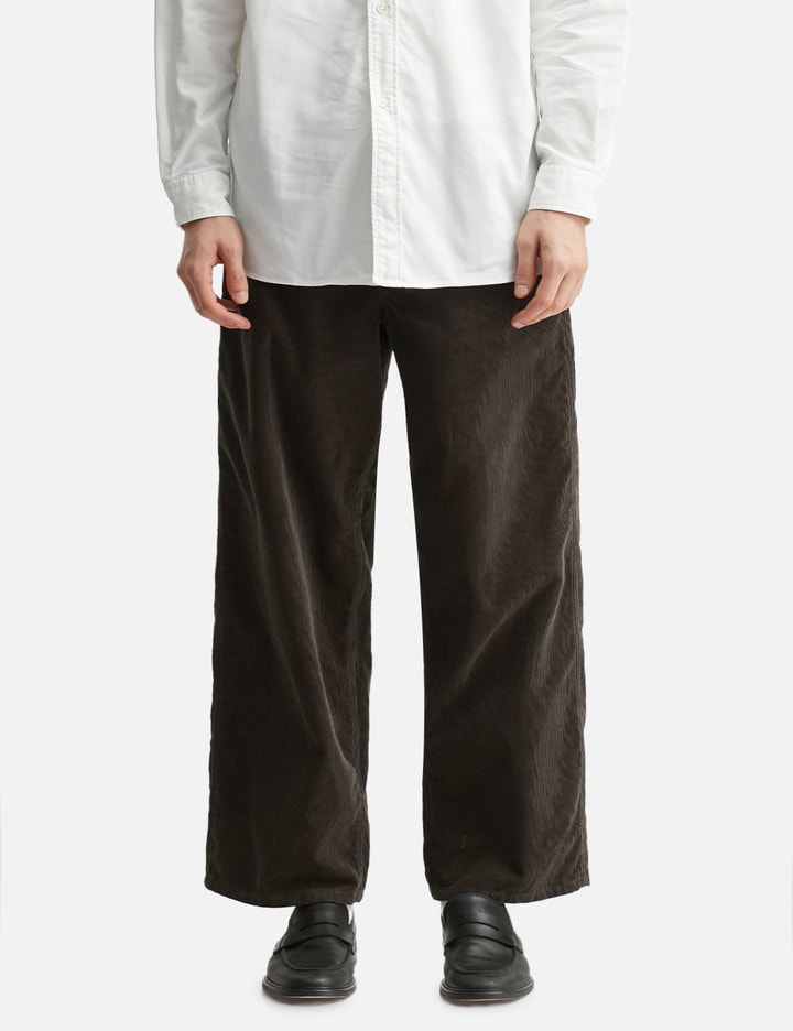 Nanamica Corduroy Dock Pants In Brown