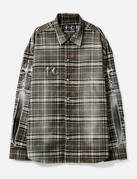 THUG CLUB Arab Sword Flannel Shirt