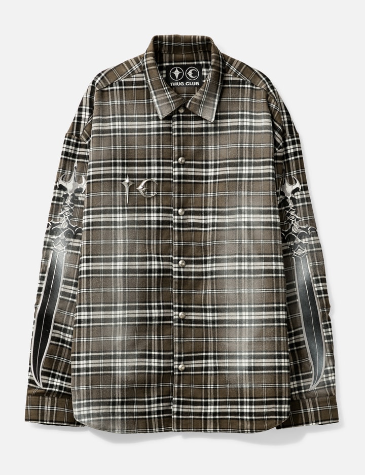 Arab Sword Flannel Shirt Placeholder Image