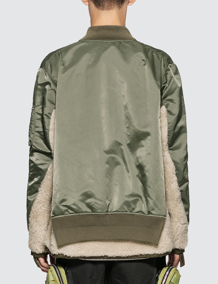 나일론 트윌 Shearing Blouson 재킷 Placeholder Image