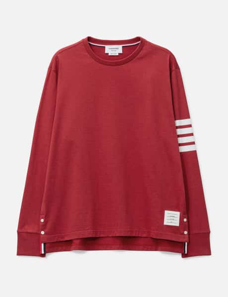 Thom Browne Jersey 4-Bar Rugby Long Sleeve