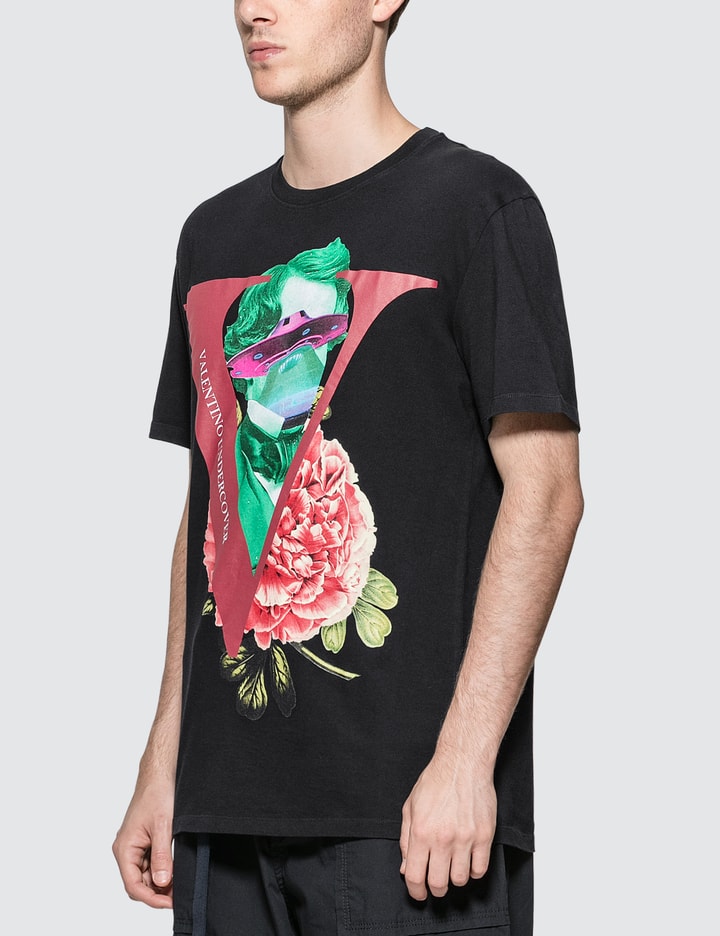 Valentino x Undercover V Face Rose T-Shirt Placeholder Image