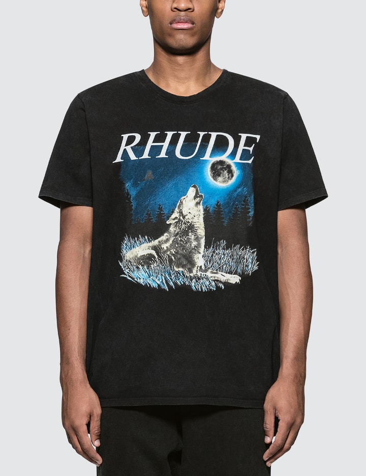 Wolf with The Moon S/S T-Shirt Placeholder Image