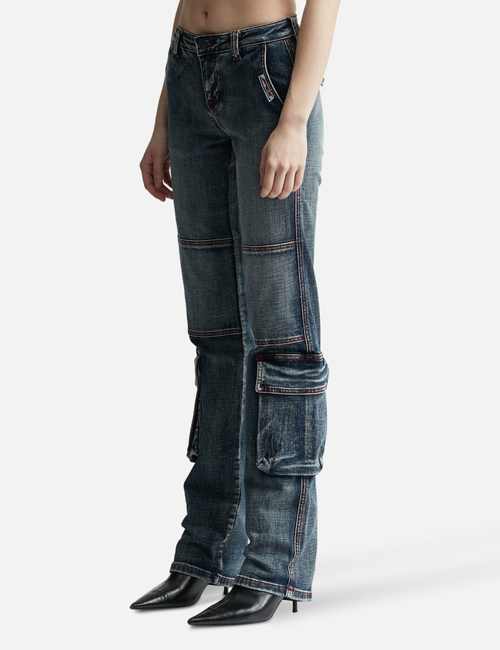 Shop Prix Workshop 98 Denim Bootcut Jeans In Blue