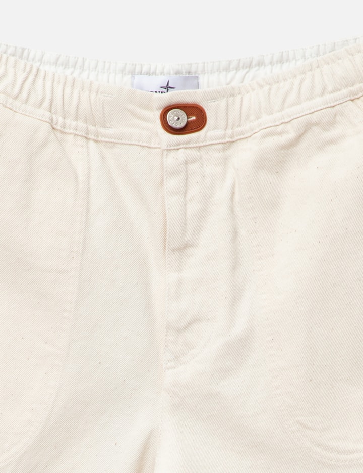 Natural Cotton Gabardine Raw Beauty Bermuda Shorts Placeholder Image