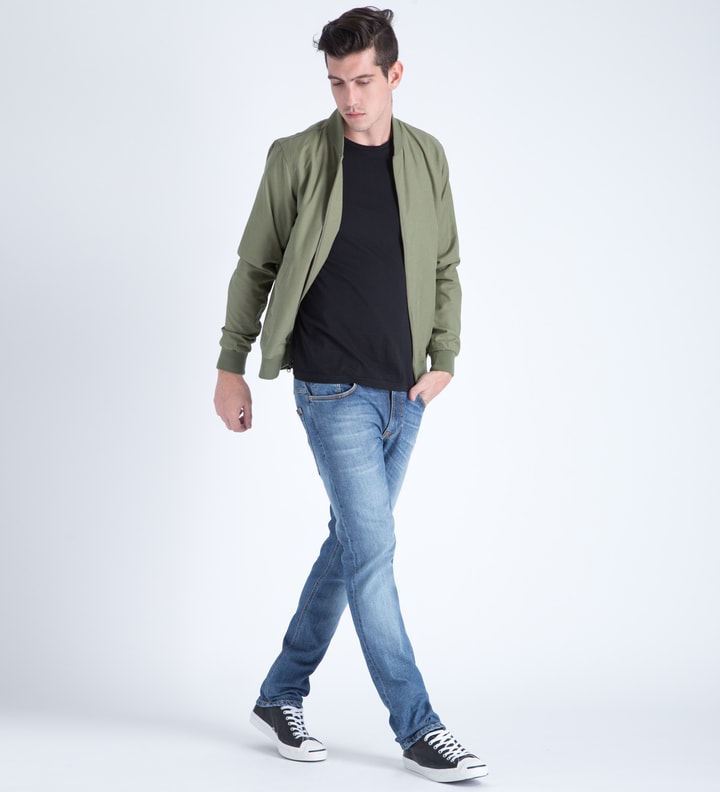 Olive Goose Bomber Jacket Placeholder Image