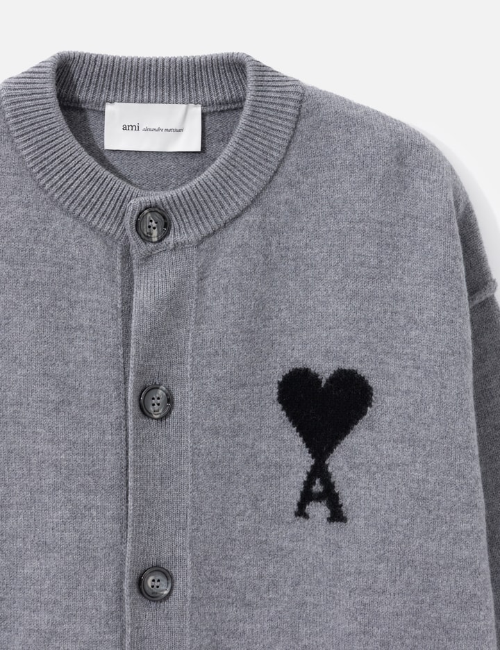 Ami Wool Ami De Coeur Cardigan