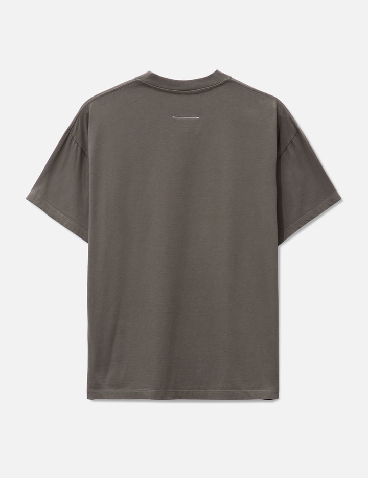 Shop Mm6 Maison Margiela Cat &amp; Wool Print T-shirt In Brown