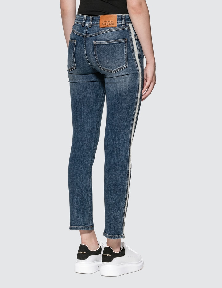 Side Piped Skinny Jeans Placeholder Image