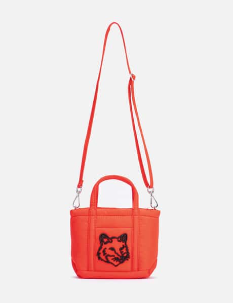 Maison Kitsuné FOX HEAD PUFFER MINI TOTE