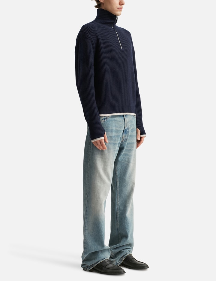 Fisherman's Wool Knit Half Zip Placeholder Image
