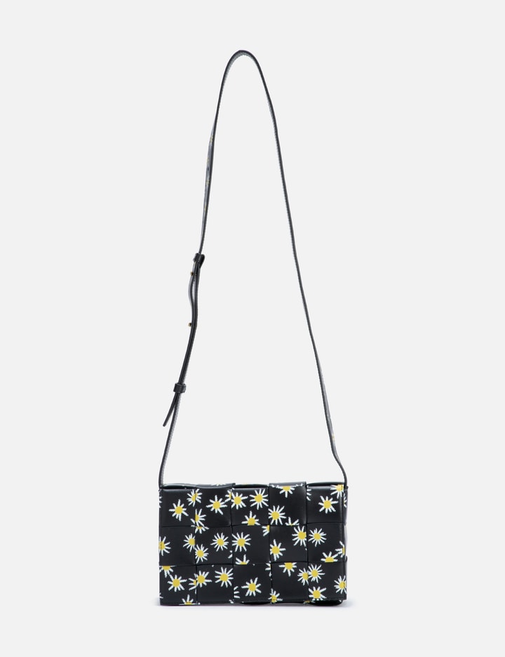 Bottega Veneta Daisy Print Cassette In Black
