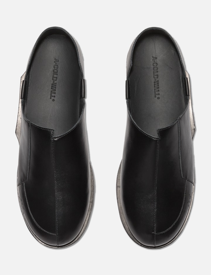 A COLD WAR LEATHER BLACK MIES LOAFER Placeholder Image