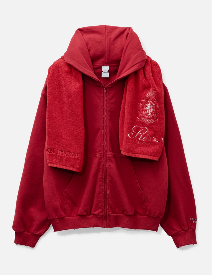 Protocol-Index Terry Towel Zip Hoodie