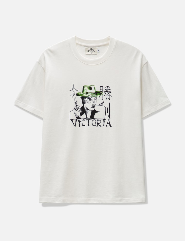 Victoria Victory Tee In White