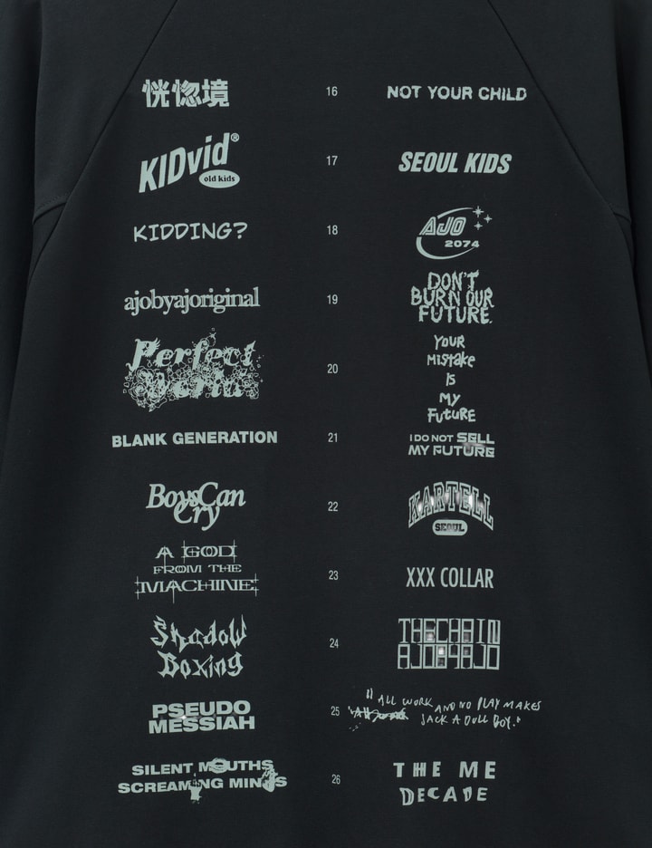 AJOBYAJO 10th Anniversary Raglan T-Shirt