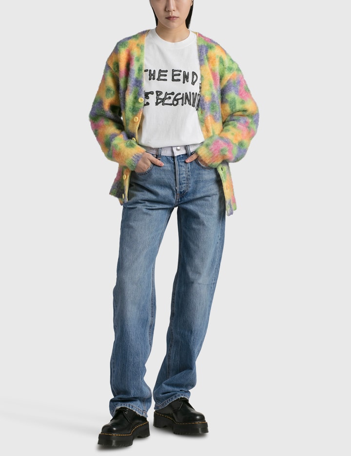 Mohair Floral Printed Cardigan Placeholder Image