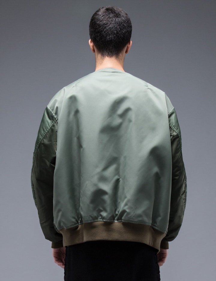 Multi Zippers Bomber Jacket Placeholder Image