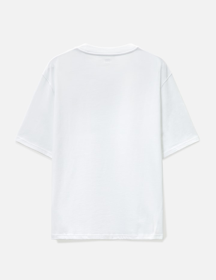 Shop Ami Alexandre Mattiussi Ami De Coeur Boxy Fit T-shirt In White