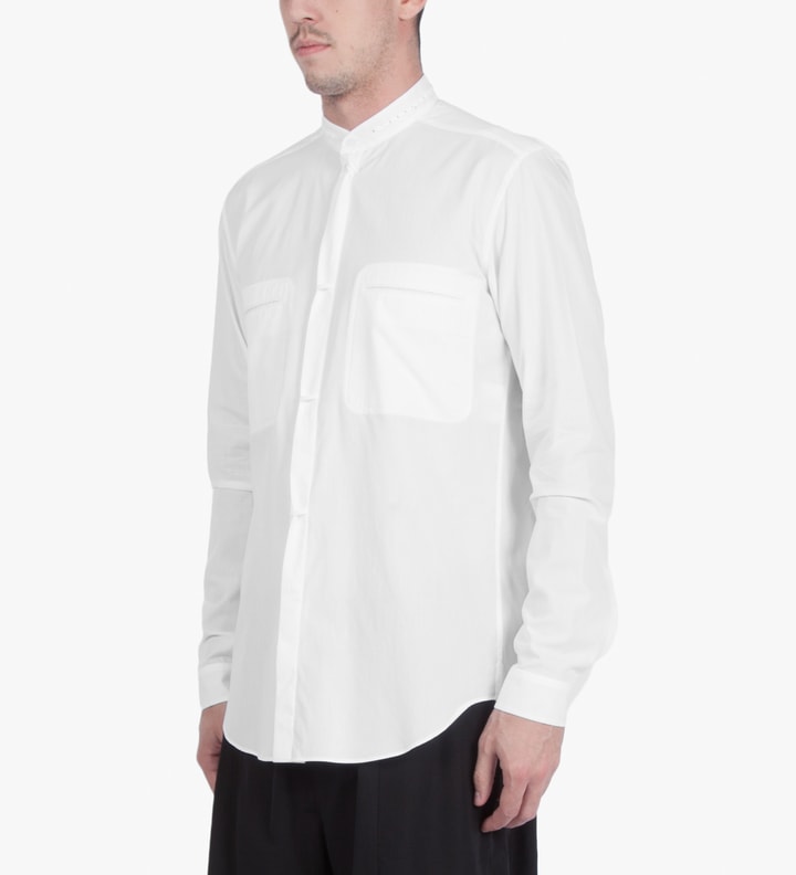 Optic White SABLE Stand Up Collar Shirt Placeholder Image