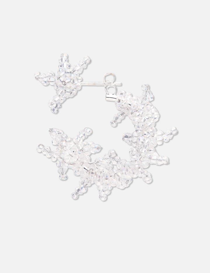 Vepra Clear Loop Locker Earring