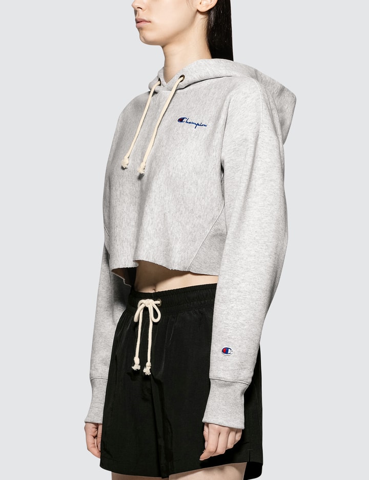 Cropped Hooded Sweatshirt Placeholder Image