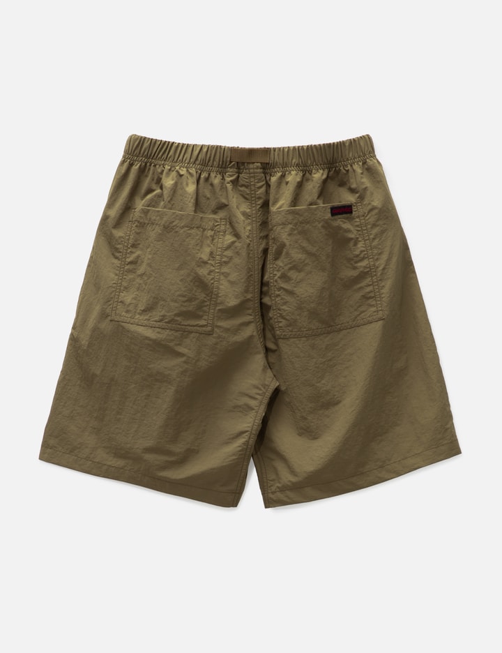 Shop Gramicci Nylon Lose Shorts In Brown
