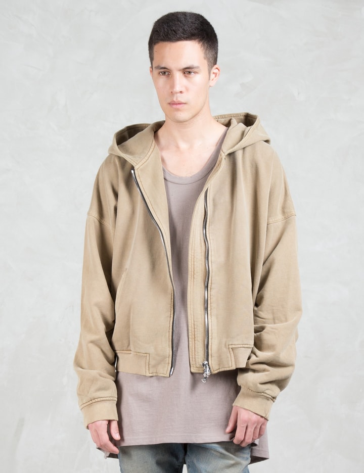 Oversize Zip-Up Hoodie Sweat Jacket Placeholder Image