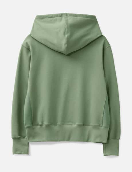 Reverse Round Hem Zip Hoodie view 8