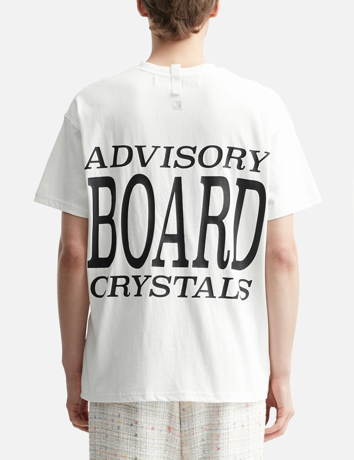 Advisory Board Crystals Abc. Fuck Off T-shirt In White