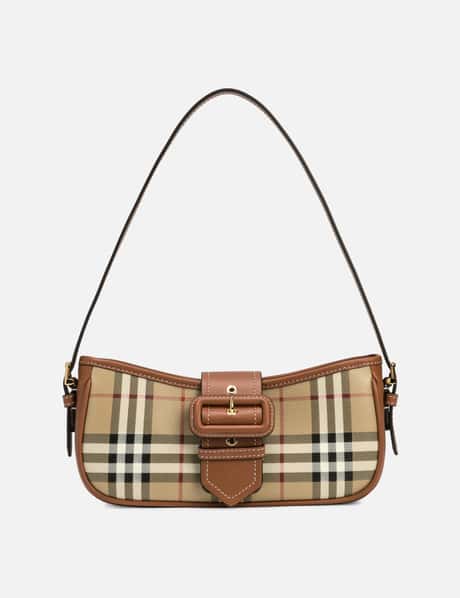 Burberry - Check Mini Bowling Bag  HBX - Globally Curated Fashion and  Lifestyle by Hypebeast