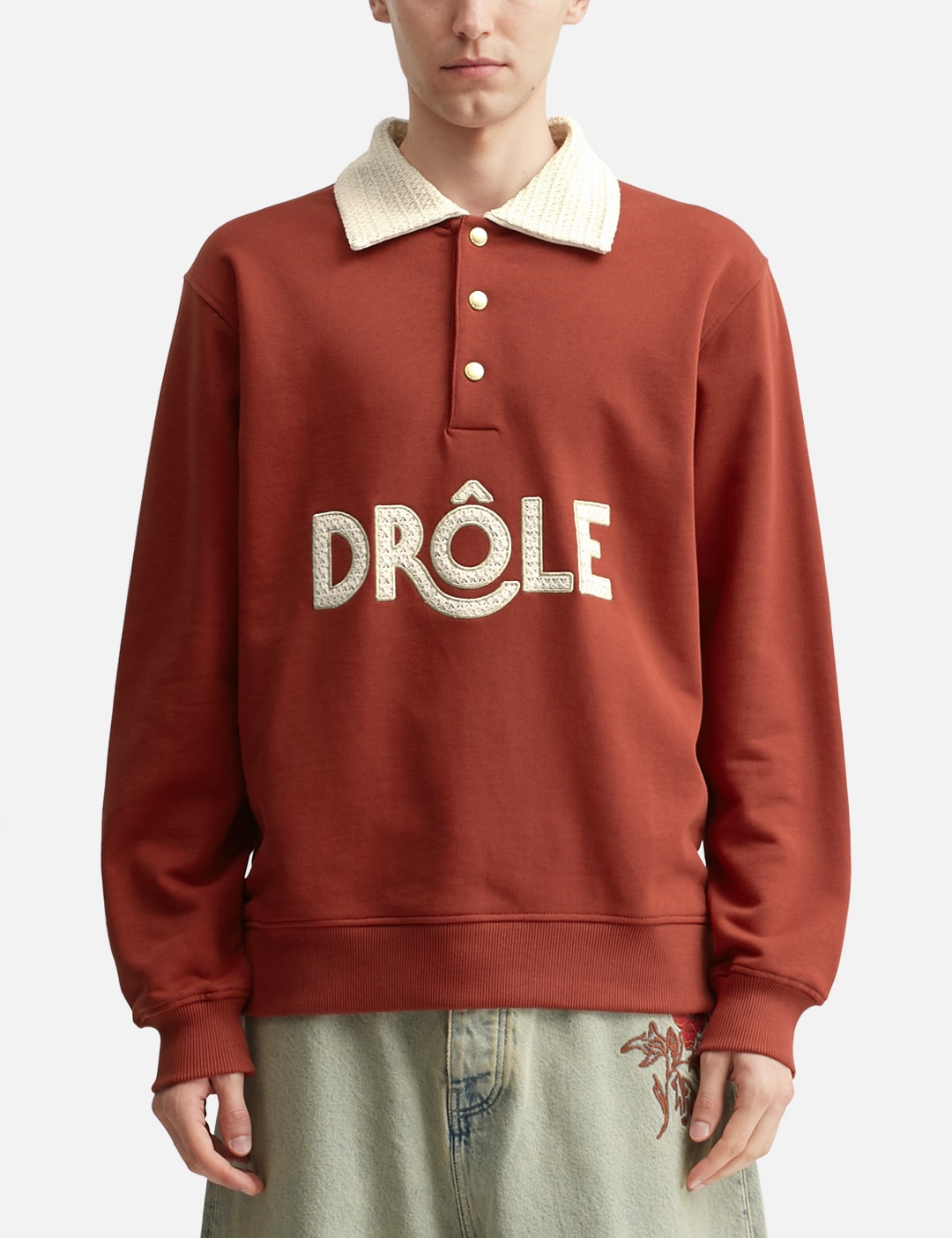 Polo Drôle Col Crochet view 18