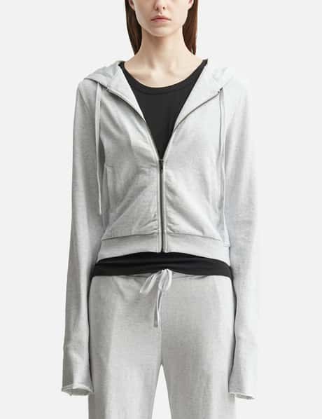 Lightweight Cropped Zip Up view 10
