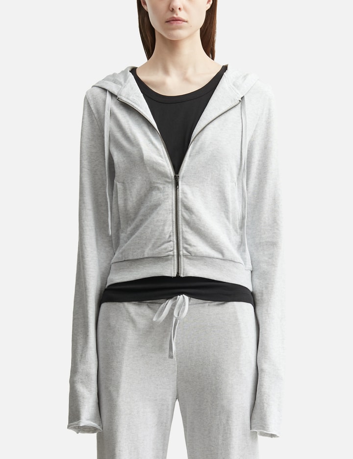 인타이어 스튜디오 Lightweight Cropped Zip Up